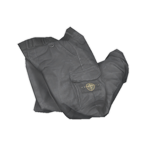 Stone Island Cargo Trousers - Black | Брюки карго Stone Island — чёрные